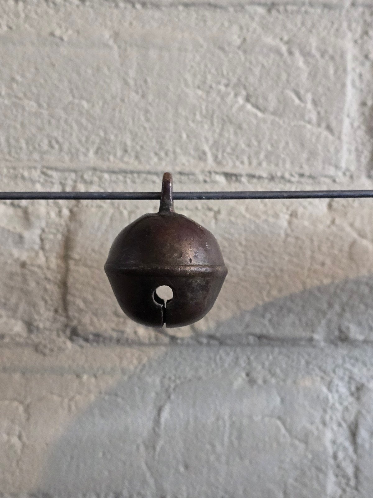 Antieke Bronzen Rammelbel/Paardenbel– 18e/19 eeuw, Antiek en Kunst, Ophalen of Verzenden