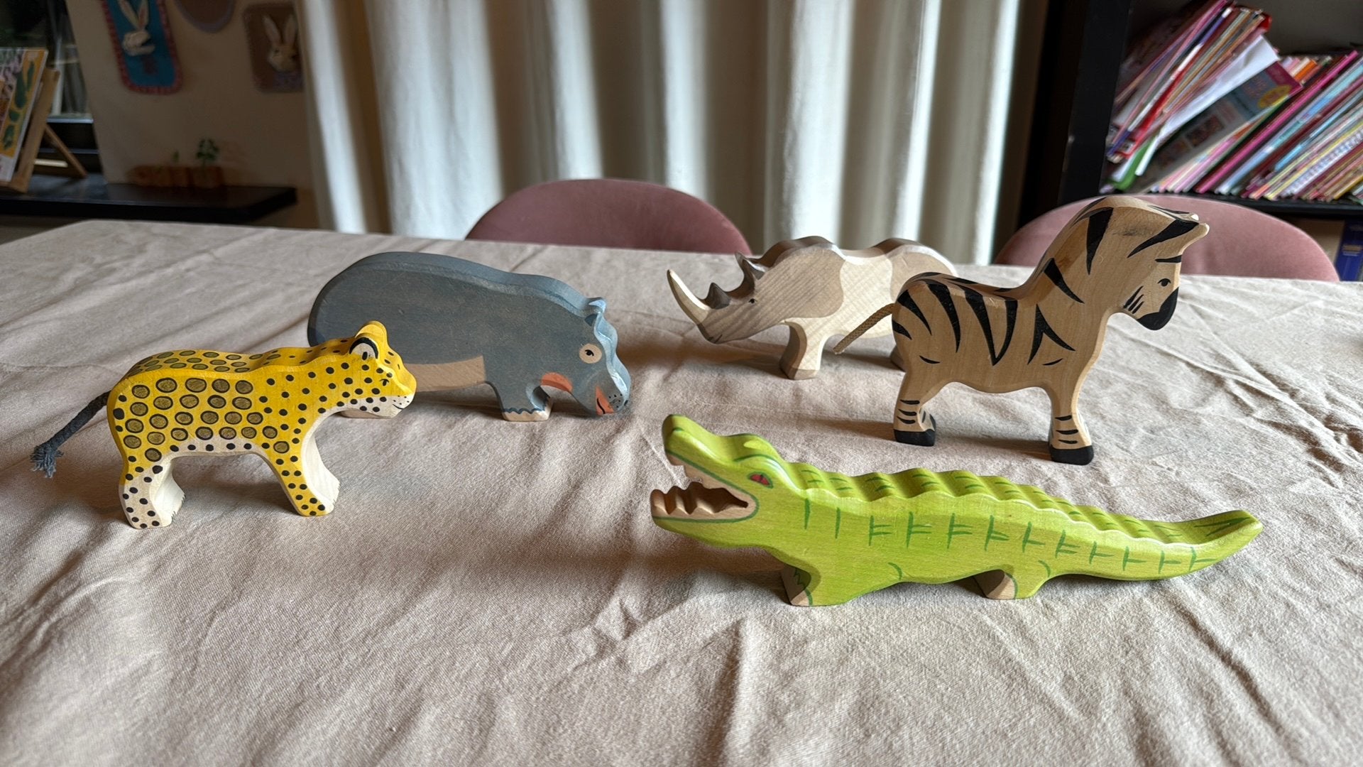 Holztiger Wildlife, Kinderen en Baby's, Speelgoed | Houten speelgoed, Ophalen of Verzenden, Gebruikt
