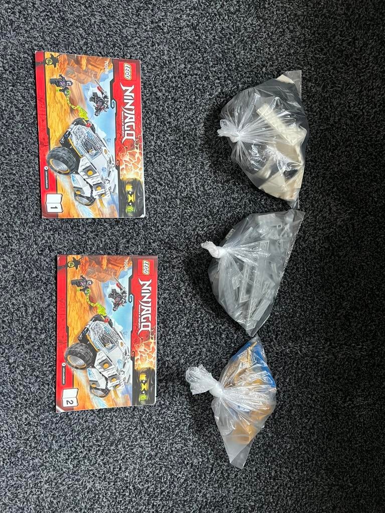 Lego ninjago set 70588, Lego, Ophalen of Verzenden, Zo goed als nieuw, Compleet