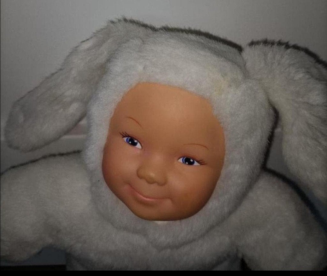 🌸anne geddes konijn🌸, Verzenden, Zo goed als nieuw, Pop