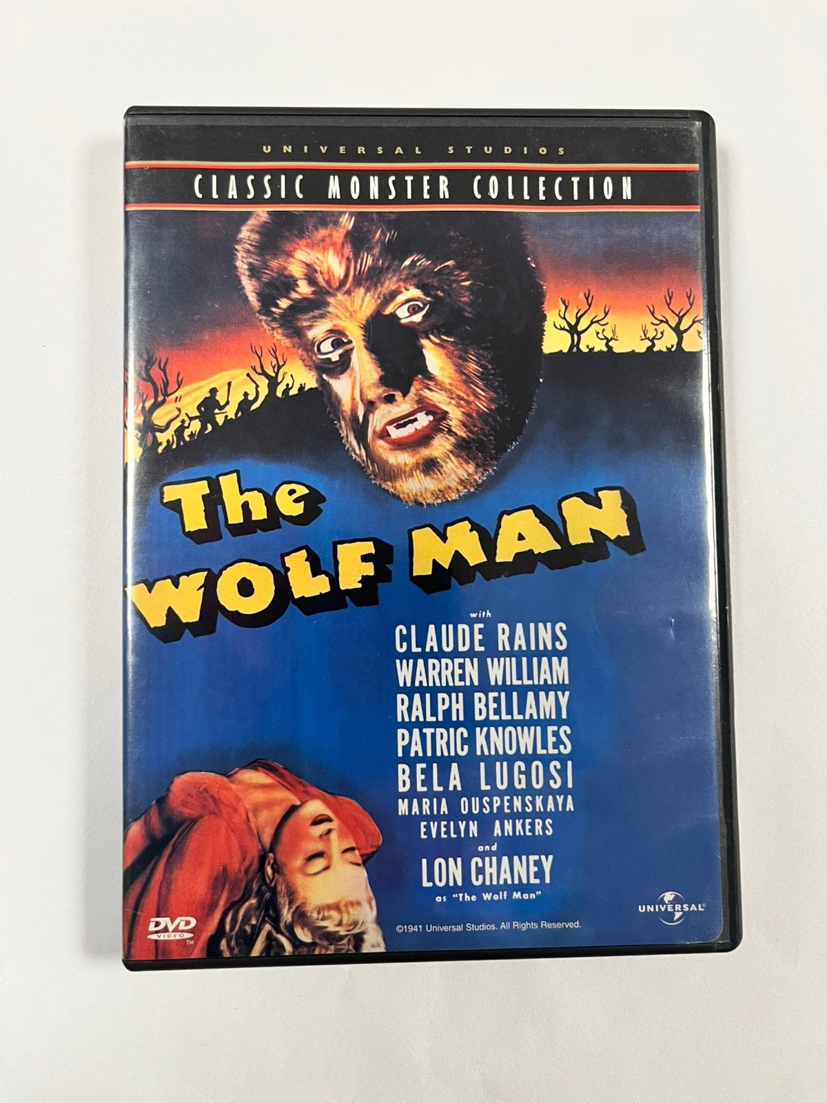 The Wolf Man (1941) met oa claude rains USA-DVD, Horror, Engels, Vanaf 16 jaar, Engels