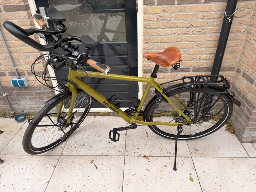 Koga WorldTraveller S - Topklasse Trekkingfiets, Ophalen, 28 inch, Vering, Nieuw