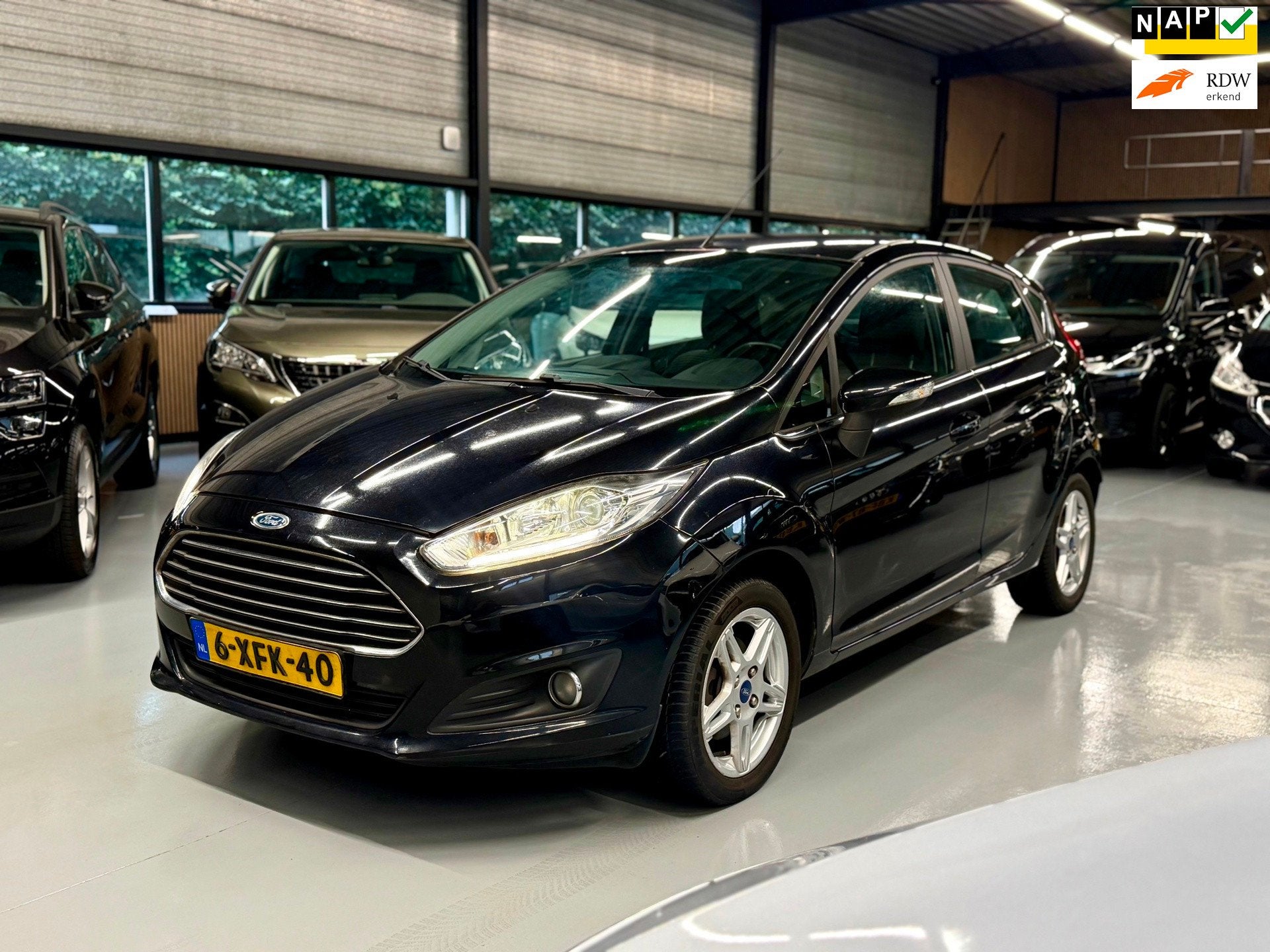 Ford Fiesta 1.0 Titanium Led l Navi l 2014, Voorwielaandrijving, Euro 5, 525 kg, Origineel Nederlands