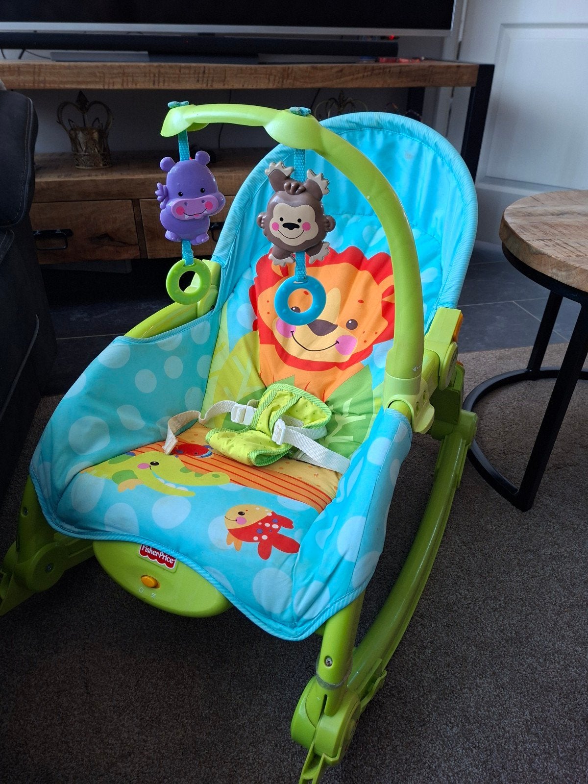 fisher price schommel wipstoeltje, Ophalen, Gebruikt, Fisher-Price