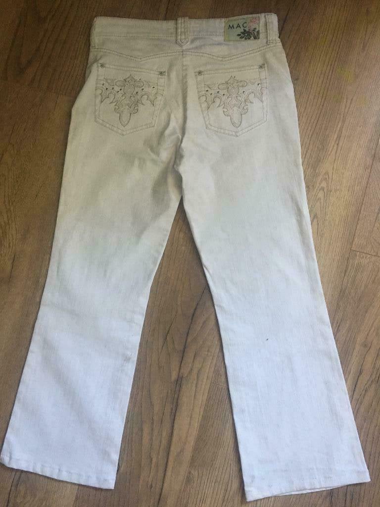 MAC witte jeans model CARRIE mt 40, Maat 38/40 (M), Wit, Ophalen of Verzenden, Zo goed als nieuw