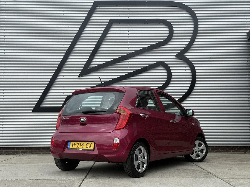 Kia Picanto 1.0 CVVT BusinessLine Navigator 1e Eigenaar|Airc, Auto's, Kia, Voorwielaandrijving, Euro 5, Stof, Gebruikt