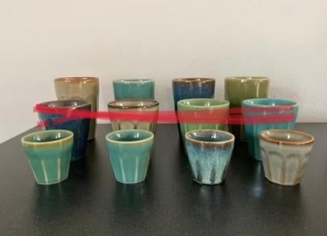 Kitchen Trend Stoere bekers in trendy kleuren Nieuw!, Huis en Inrichting, Keuken | Servies, Nieuw, Ophalen of Verzenden, Effen