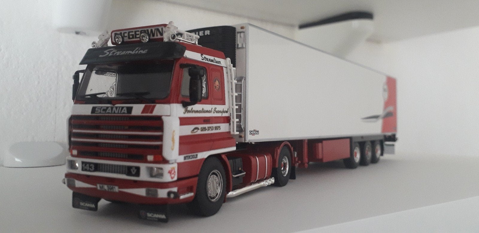Scania 143 Mc GEOWN Ierland code 3, Ophalen of Verzenden, Zo goed als nieuw, Bus of Vrachtwagen, Wsi