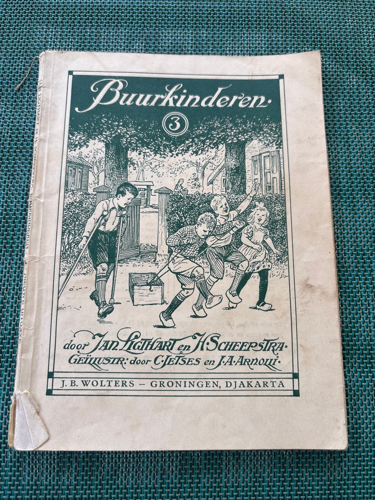 Buurkinderen (3) - Jan Lighart en H. Scheepstra, Ophalen of Verzenden, Gelezen, Fictie algemeen