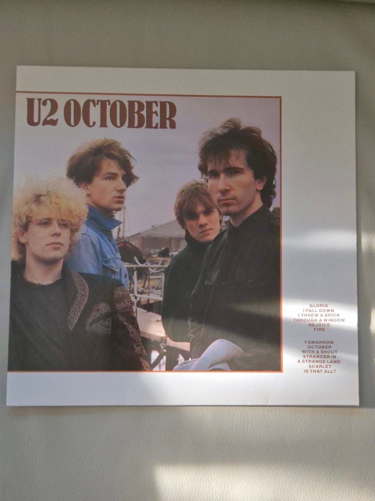 U2 - October LP, Cd's en Dvd's, LP, Gebruikt, Ophalen of Verzenden, 12 inch