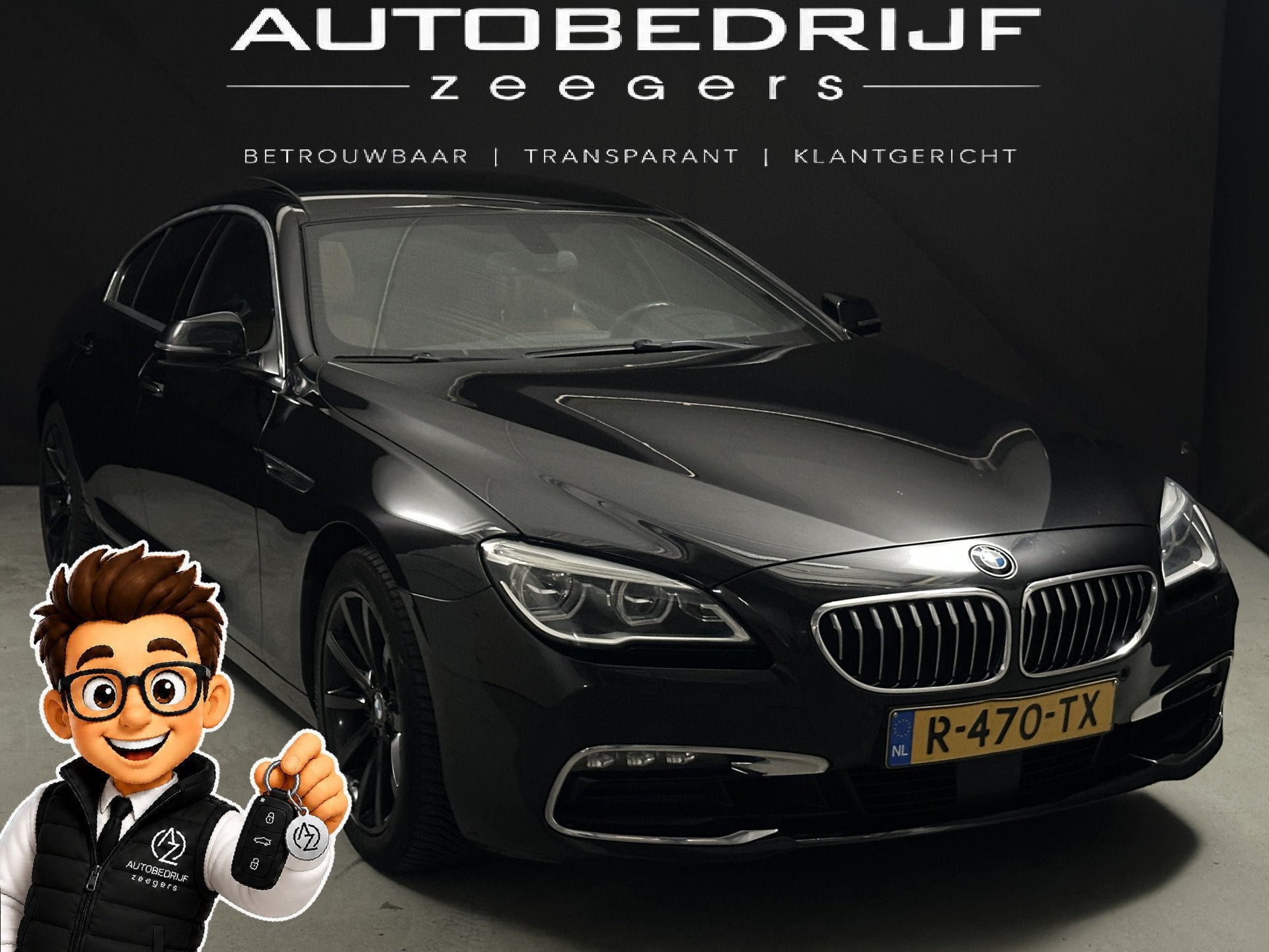 BMW 6 Serie Gran Coupé 640xd High Executive *Full Options*D, Auto's, Automaat, Euro 6, 2993 cc, Automatische klimaatregeling