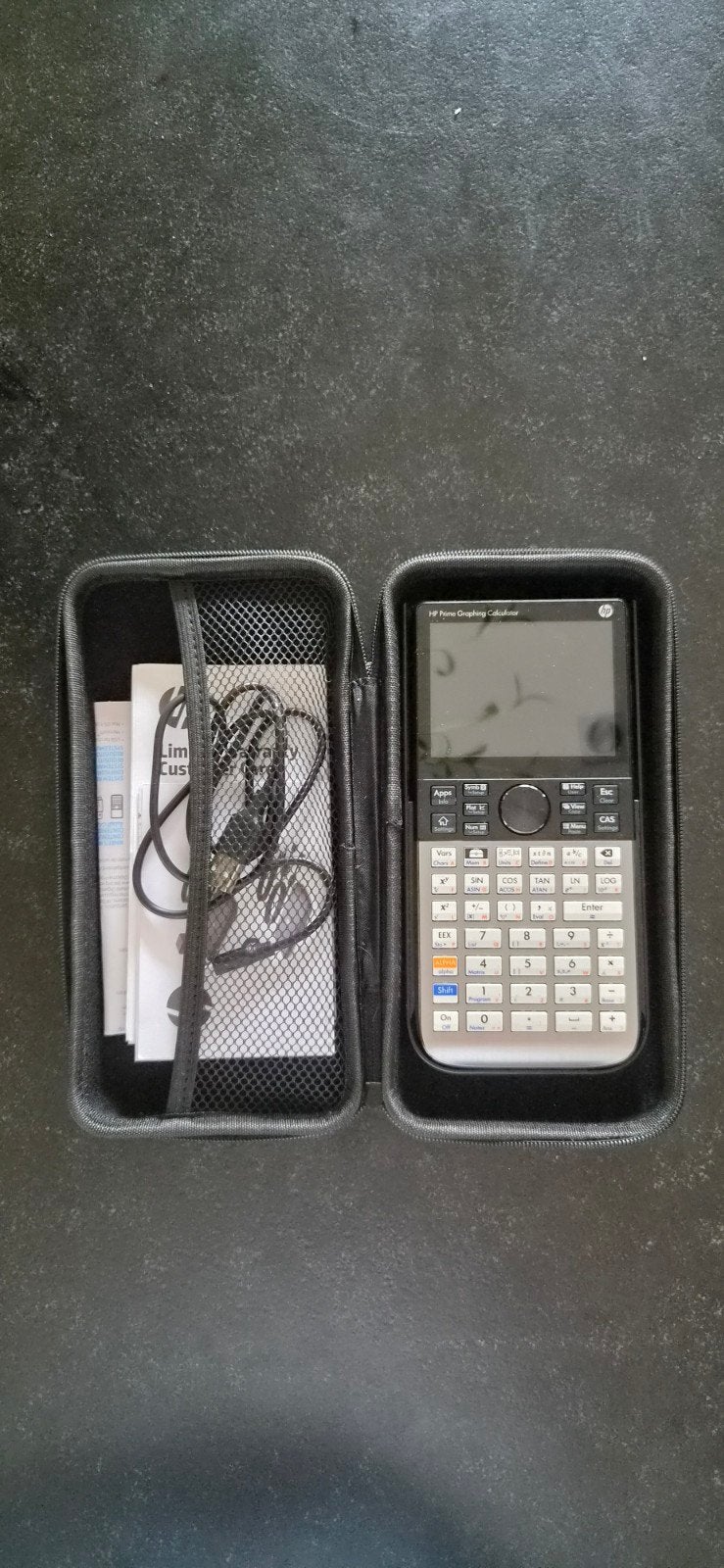 HP Prime Grafische Rekenmachine met hoes en oplader, Ophalen of Verzenden, Grafische rekenmachine, Zo goed als nieuw