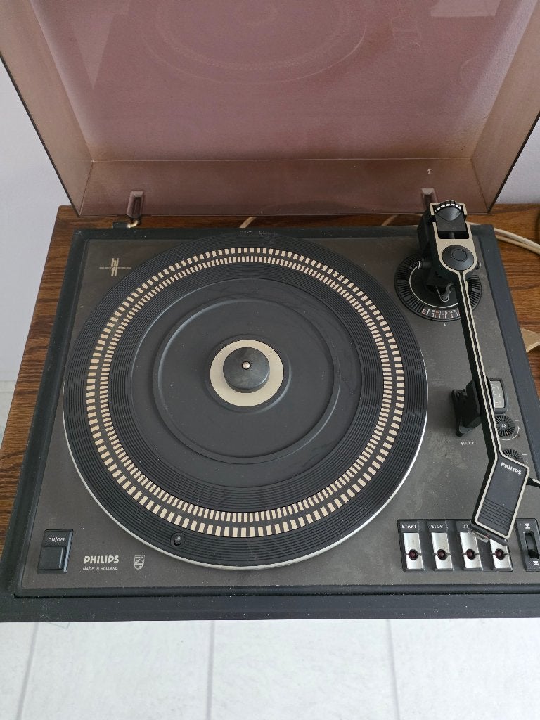 Philips electronic 222, Ophalen, Gebruikt, Platenspeler, Philips