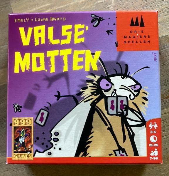 Valse Motten Kaartspel - Nieuw en Ongeopend, Hobby en Vrije tijd, Gezelschapsspellen | Kaartspellen, Drie of vier spelers, Ophalen of Verzenden