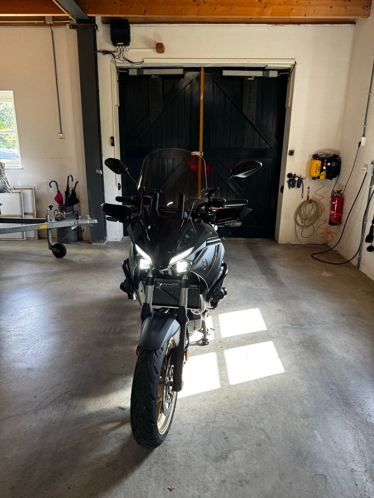 Yamaha Tracer 7, Motoren, 700 cc, 2 cilinders, Sportuitlaat, Gebruikt
