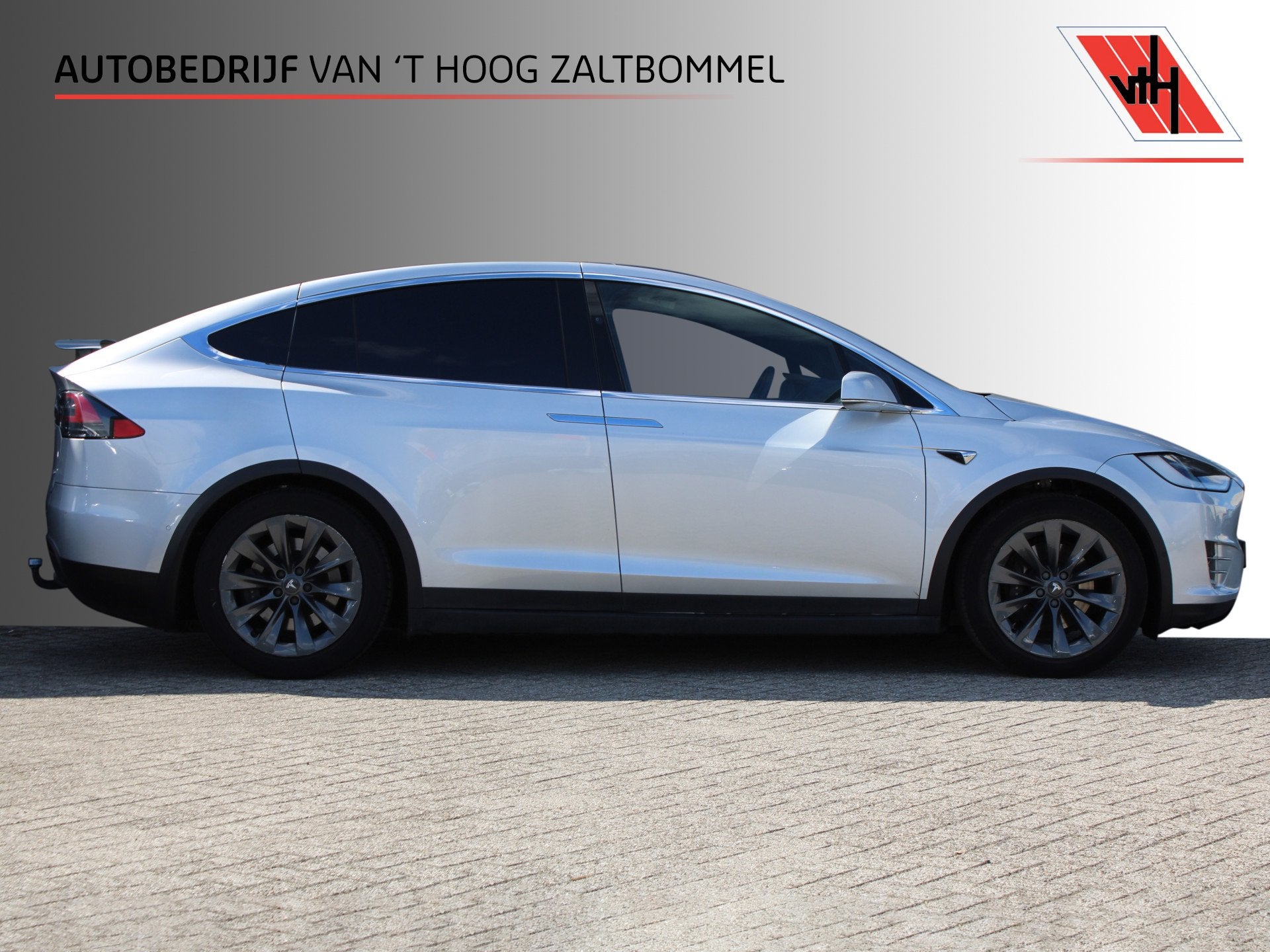 Tesla Model X 75D Base (SOH 85%) 6-PER LEDER CAMERA ACC CARP, Auto's, Automaat, Model X, Gebruikt, Zwart
