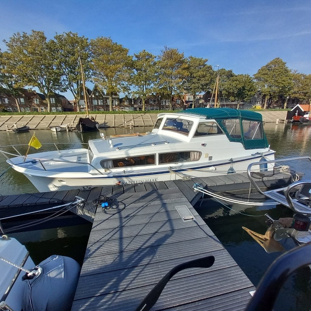 Kaagkruiser 850 Boegschroef Sole dieselmotor 19000€onderhoud, Watersport en Boten, Gebruikt, Diesel, Kruiser, Polaris