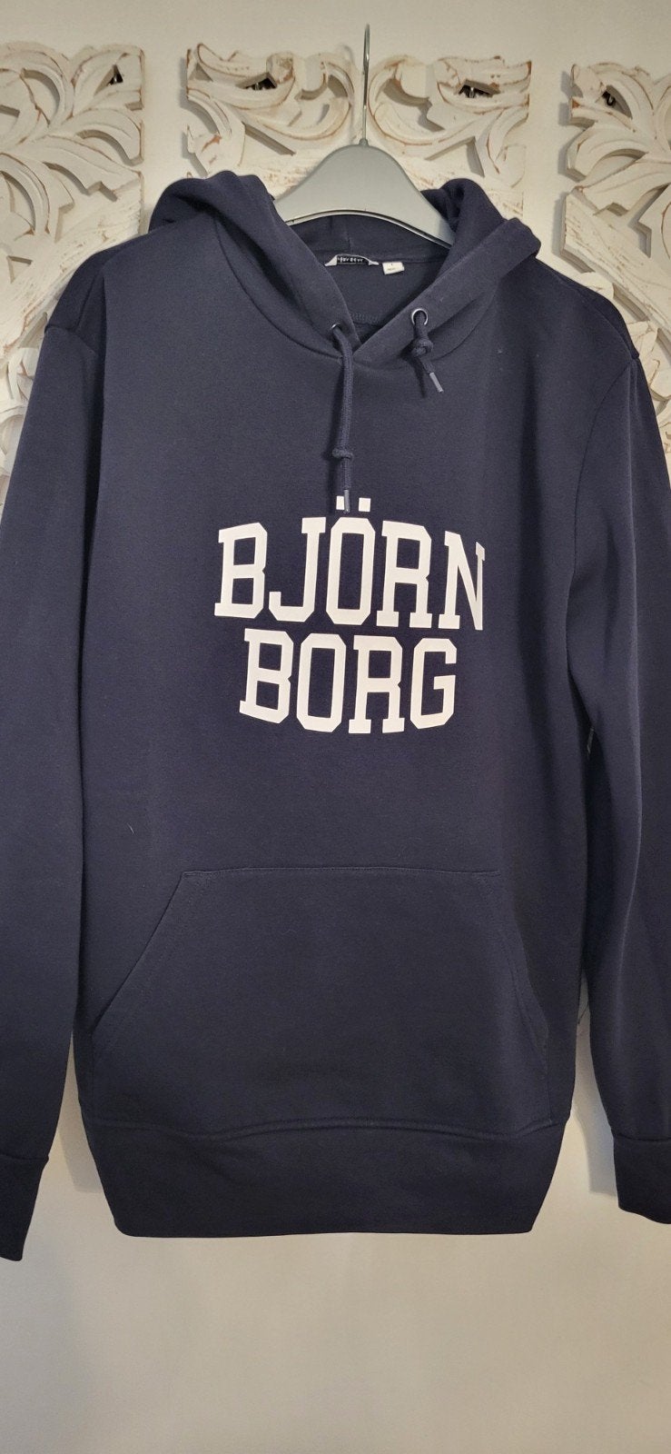 Hoody Bjorn borg donkerblauw maat L, Ophalen of Verzenden, Zo goed als nieuw, Blauw