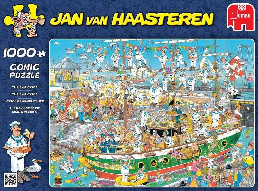 jan van haasteren puzzels, Hobby en Vrije tijd, Denksport en Puzzels, Ophalen, 500 t/m 1500 stukjes, Zo goed als nieuw, Legpuzzel