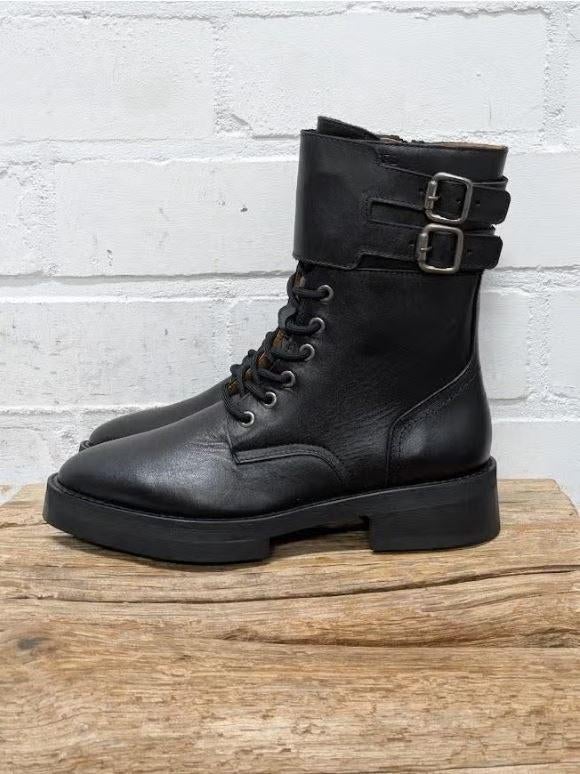 DWARS - Mooie leren boots maat 40 - Nieuw €149,95 - DWRS, DWRS, Zwart, Lage of Enkellaarzen, Nieuw