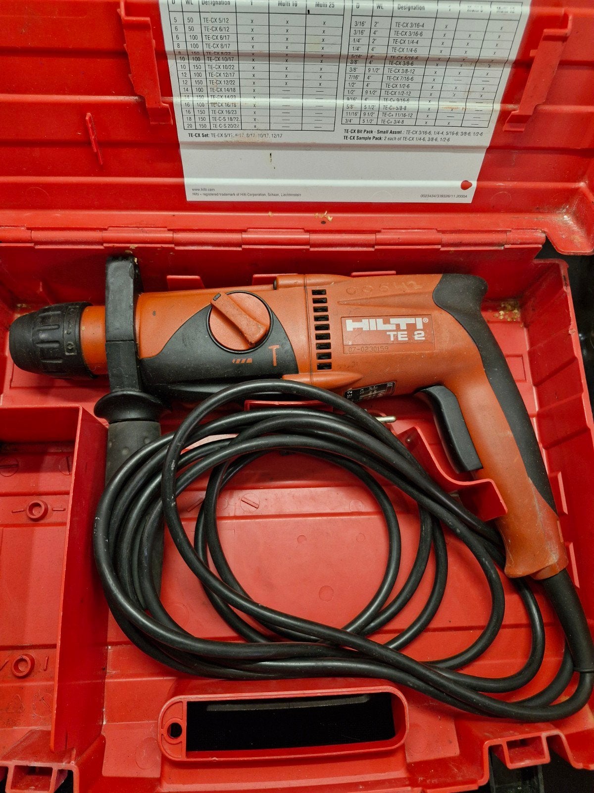 Hilti, Ophalen, Gebruikt, Boor- en/of Breekhamer
