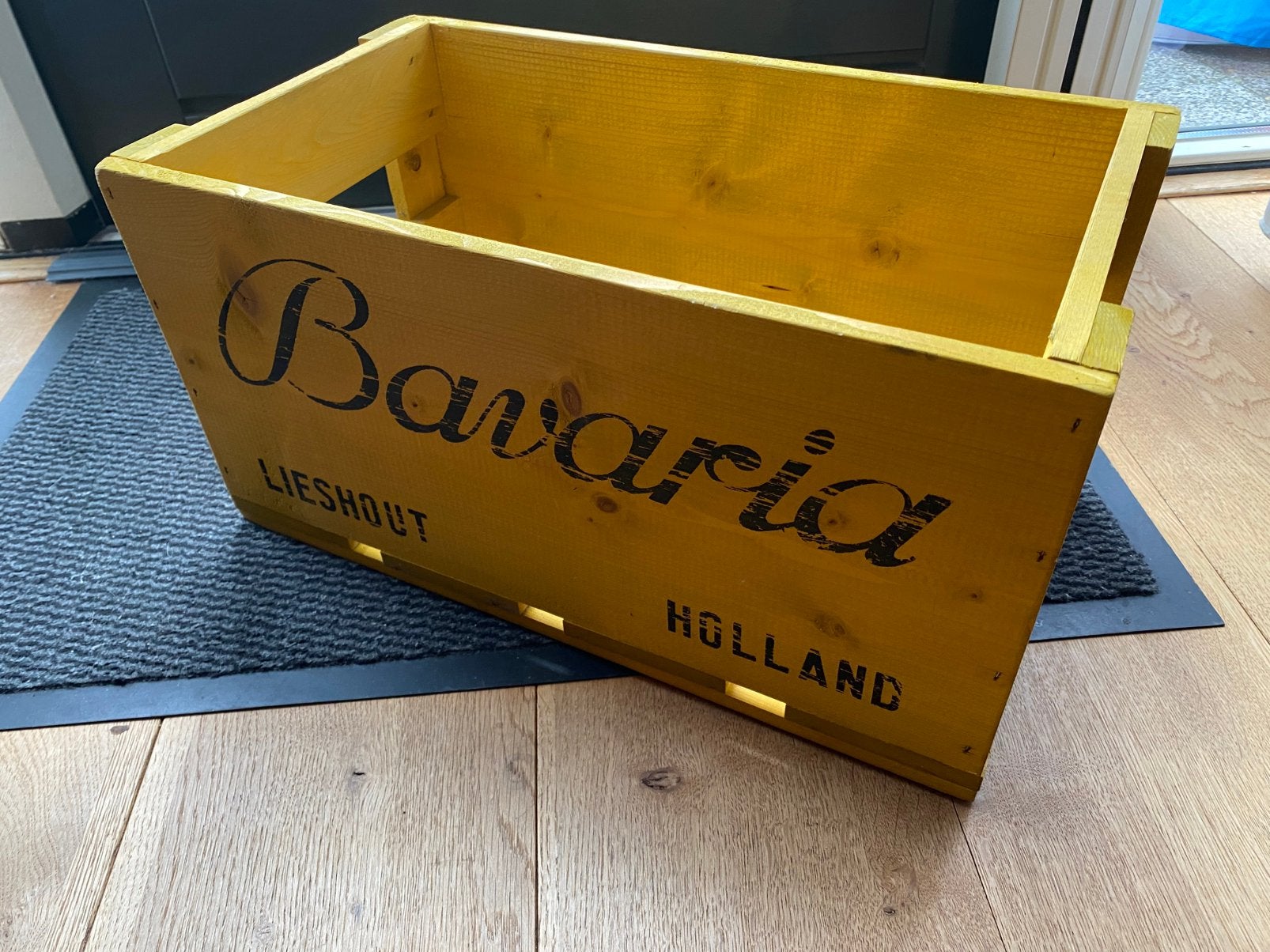 Houten kratje Bavaria bier, Ophalen of Verzenden, Zo goed als nieuw, Bavaria