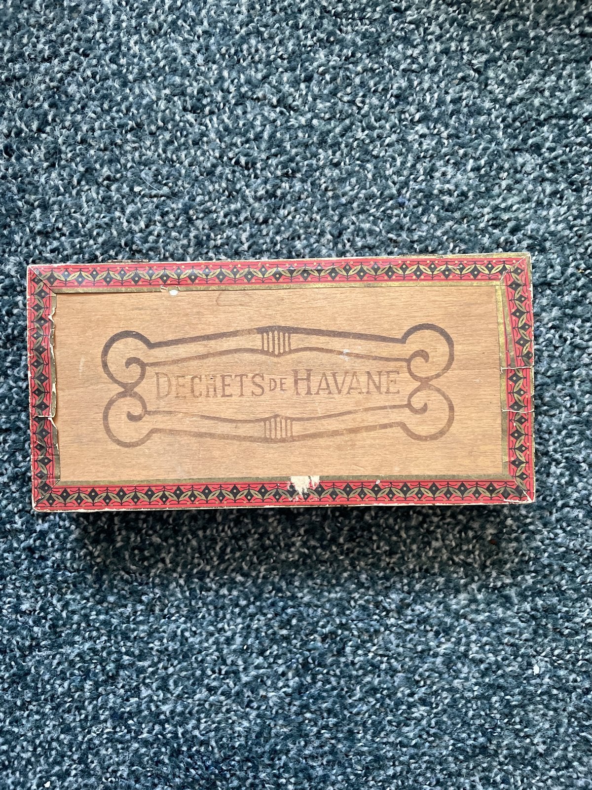 Vintage sigarenkistje 'Dechets de Havane', Ophalen of Verzenden
