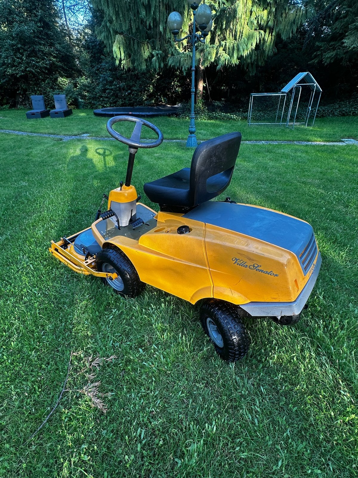 Stiga Villa Senator zitmaaier - Krachtig en wendbaar, Ophalen, Gebruikt, Mulchfunctie, 90 tot 120 cm