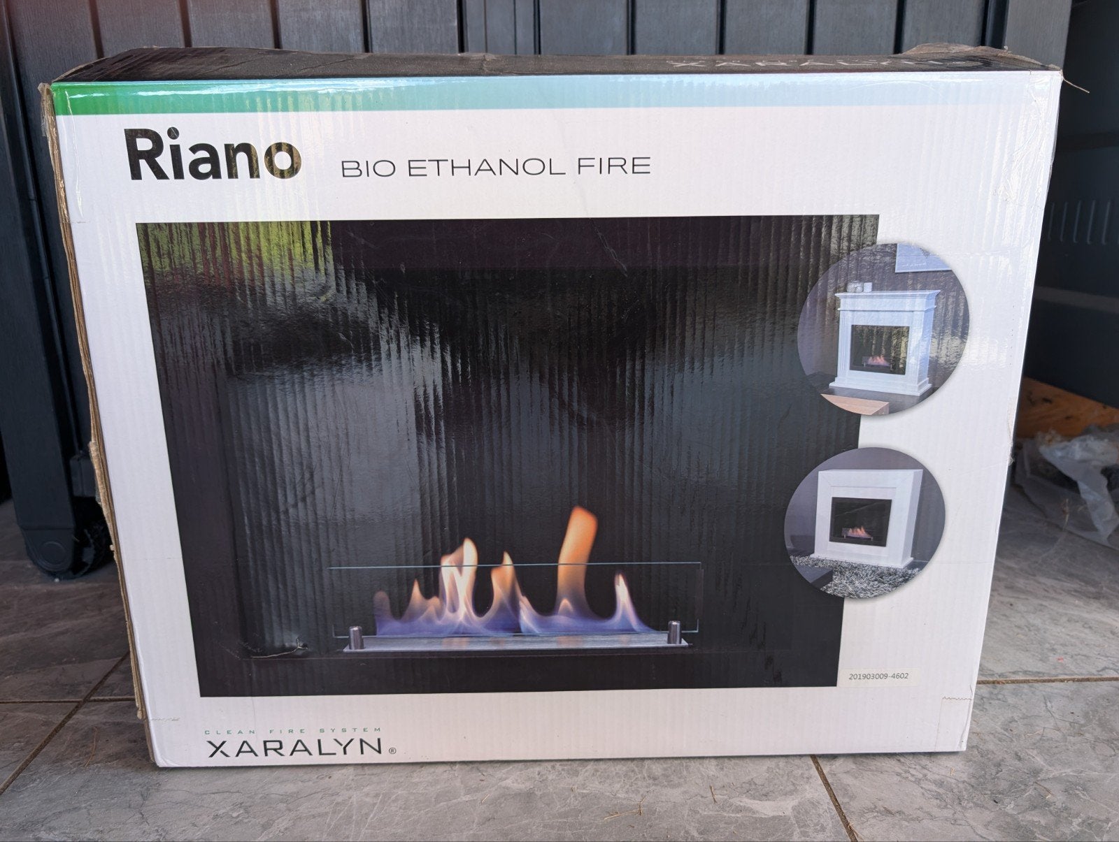 Xaralyn Riano bio ethanol haard - Nieuw in doos, Ophalen, Nieuw, Inbouwhaard, Overige soorten