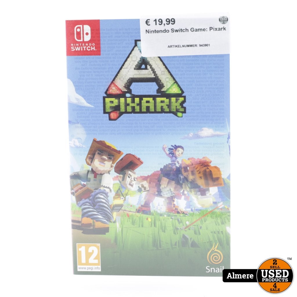 Nintendo Switch Game: Pixark, Spelcomputers en Games, Nintendo, Gebruikt, Support@nintendo.com, 11-1 Hokotate-cho, Kamitoba, Minami-ku
Kyoto 601-8501
Japan