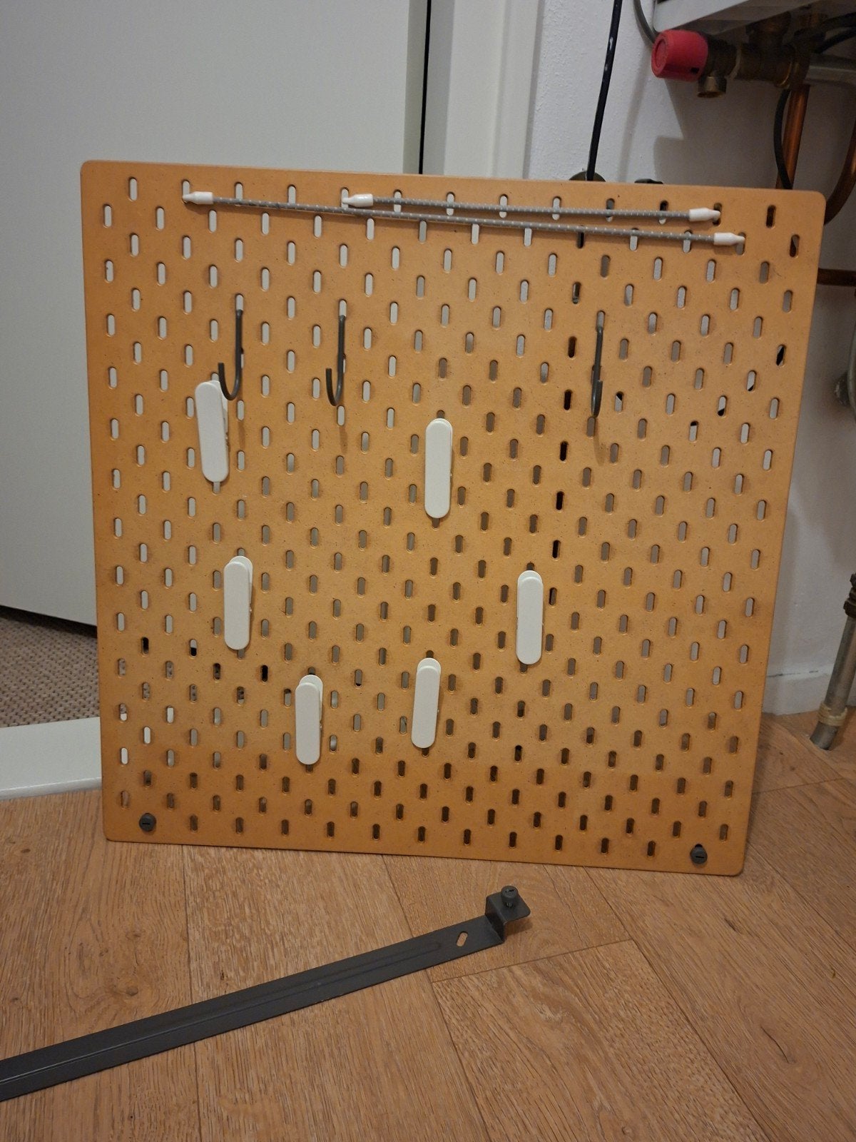 Houten board 56x56, Hout, Gebruikt, Ophalen of Verzenden, Modern