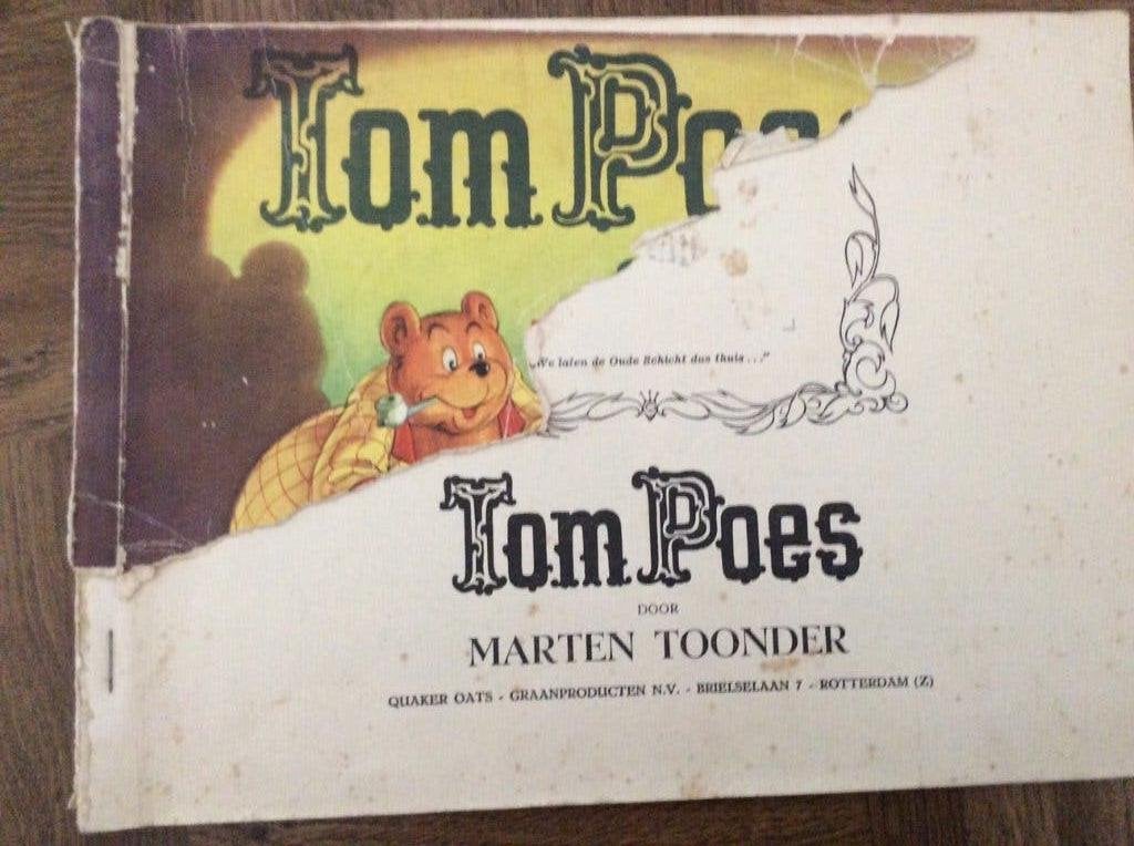 Tom Poes 1952 Marten Toonder - Ongelezen exemplaar, Gelezen, Marten Toonder, Eén stripboek, Ophalen of Verzenden