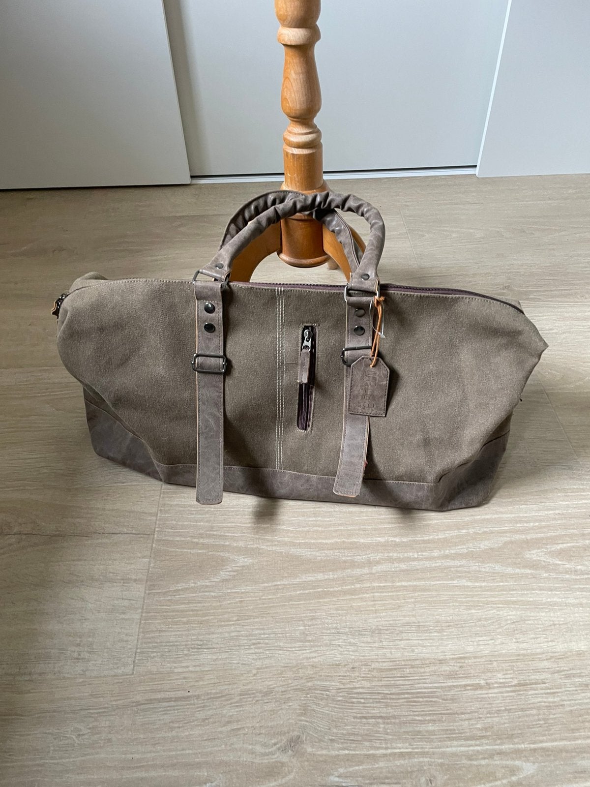 Outdoor reistas stevig canvas nooit gebruikt nog nieuw, Ophalen of Verzenden, Zo goed als nieuw, 30 cm of meer