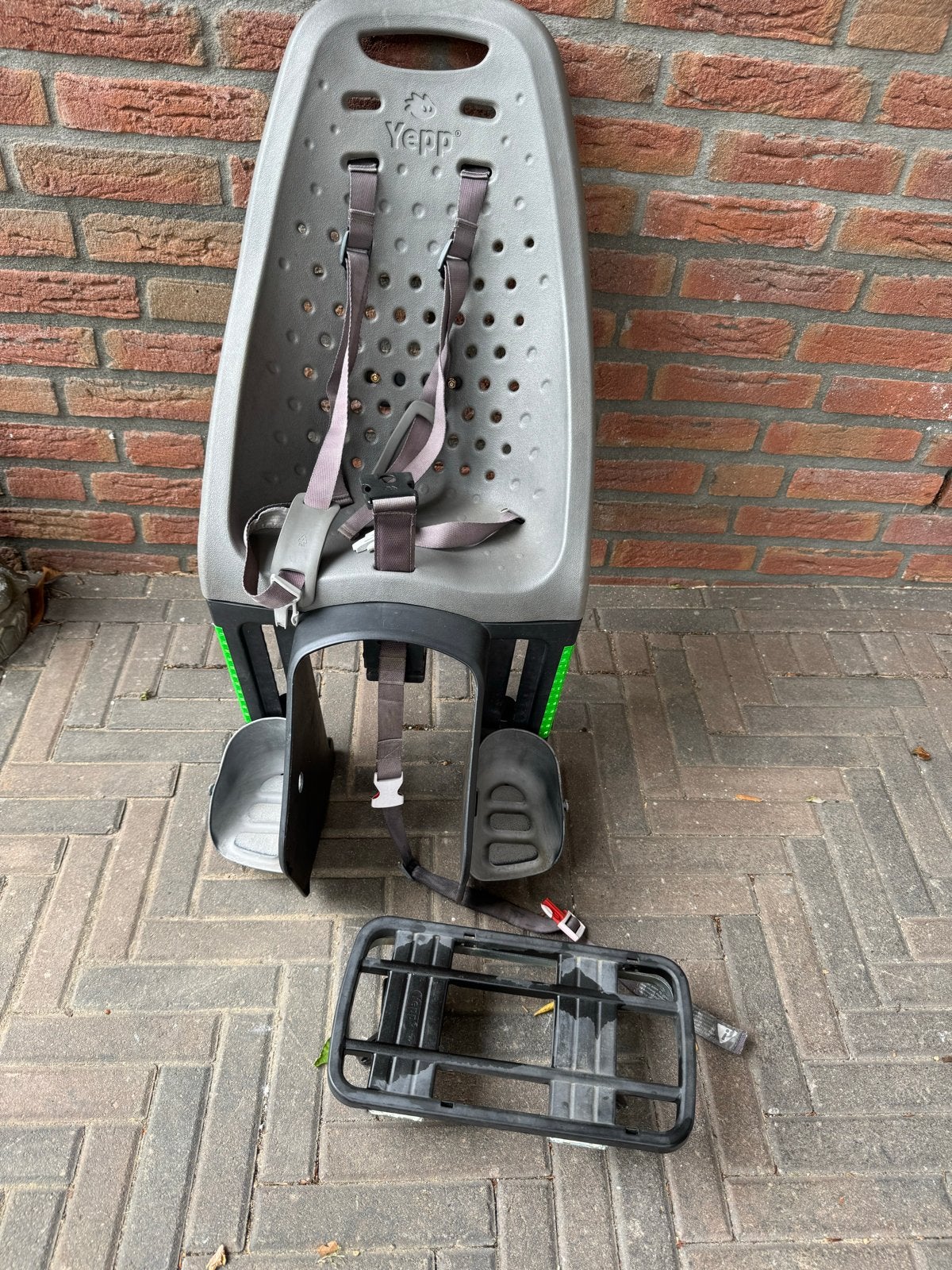 Yepp fietsstoeltje met easy fix, Achterzitje, 9 t/m 18 kg, Ophalen of Verzenden, Gebruikt