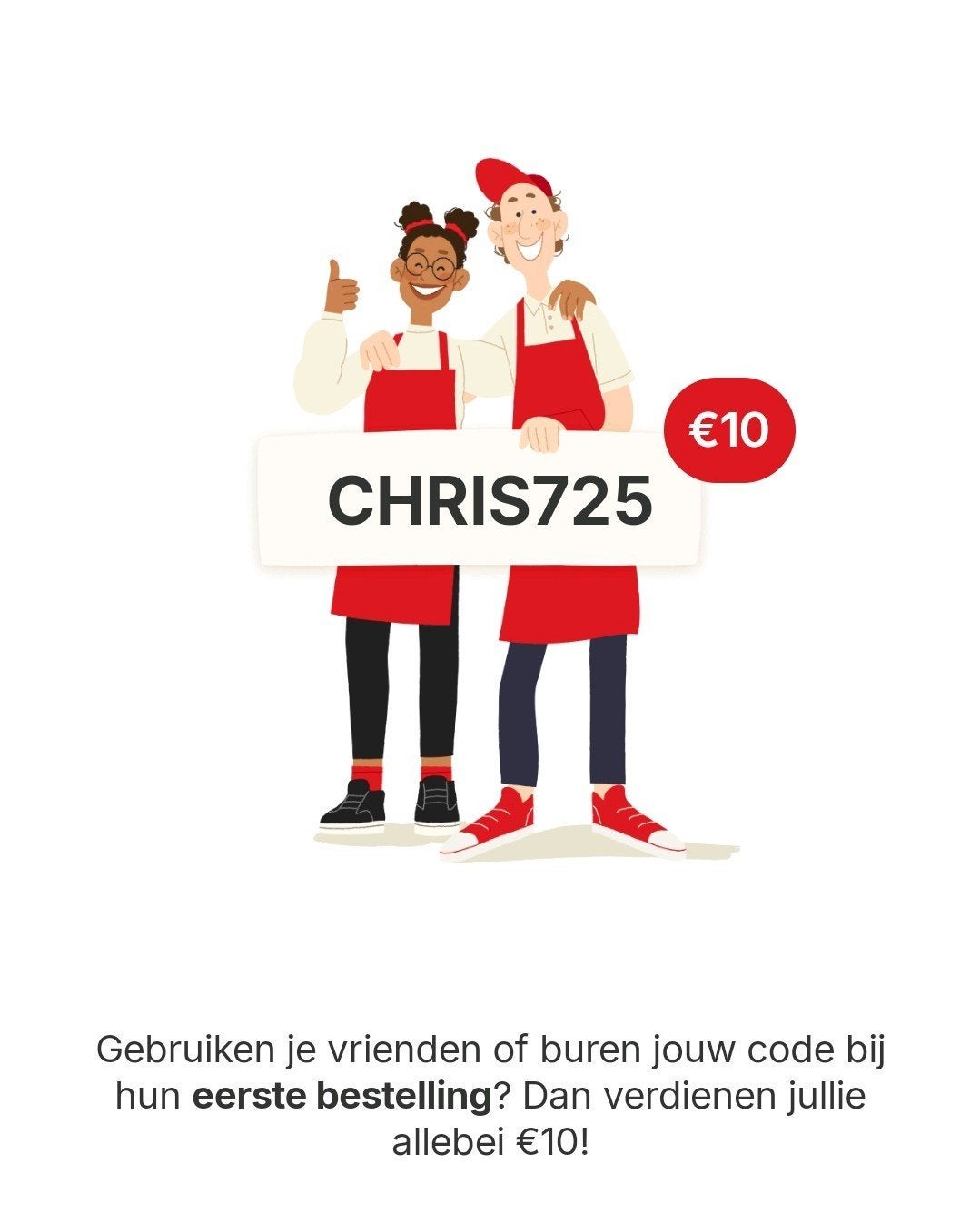 Picnic kortingscode  CHRIS725, Tickets en Kaartjes, Eén persoon, Kortingsbon