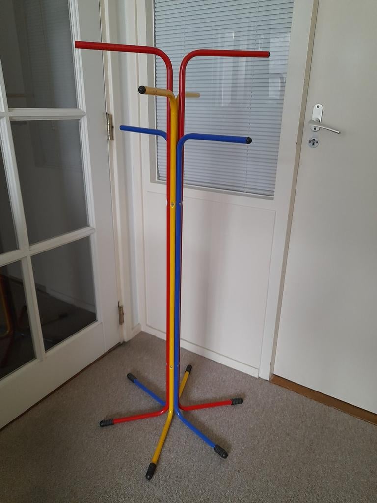 Kapstok Plaag Ikea Memphis design '80 - nette staat, Ophalen, Metaal, Staande kapstok, 100 tot 150 cm