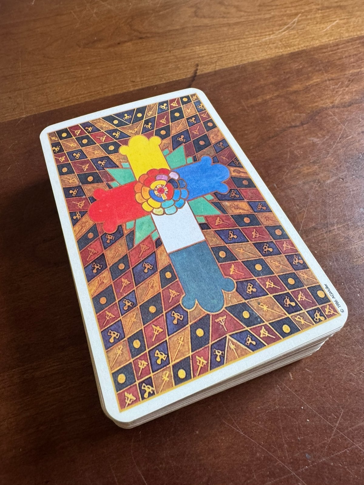Aleister Crowley Thot Tarot AGMuller 80 cards Vintage, Verzenden, Zo goed als nieuw, Tarot of Kaarten leggen, Overige typen