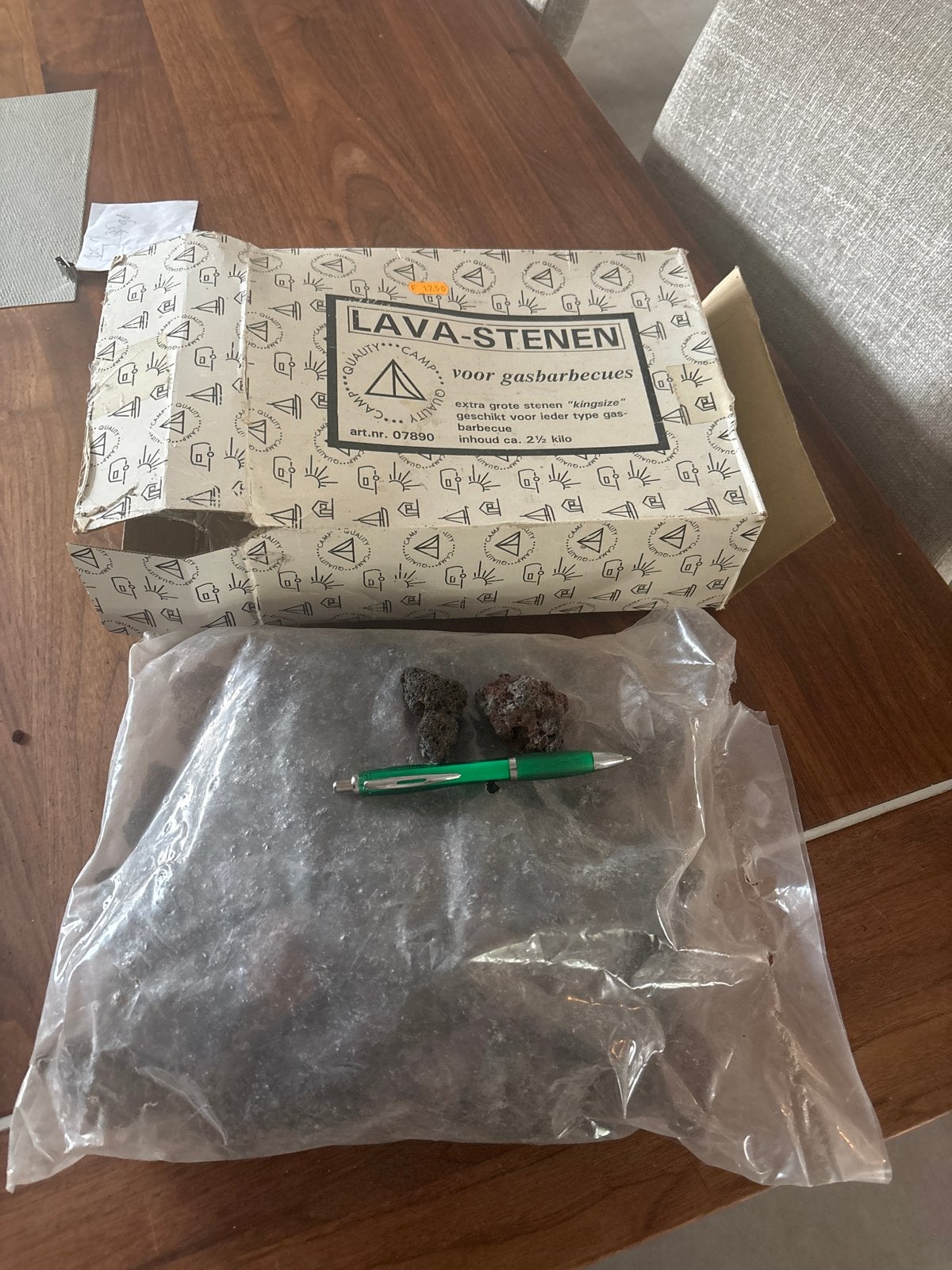 2,5 kg Lavastenen voor grill of gasbarbecue (nieuw), Ophalen of Verzenden, Nieuw