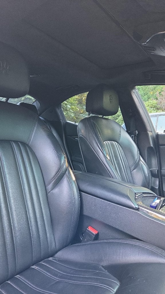Maserati Ghibli 3.0 D 2015 Zwart (Black Beauty), Auto's, Automaat, Euro 5, Zwart, Origineel Nederlands