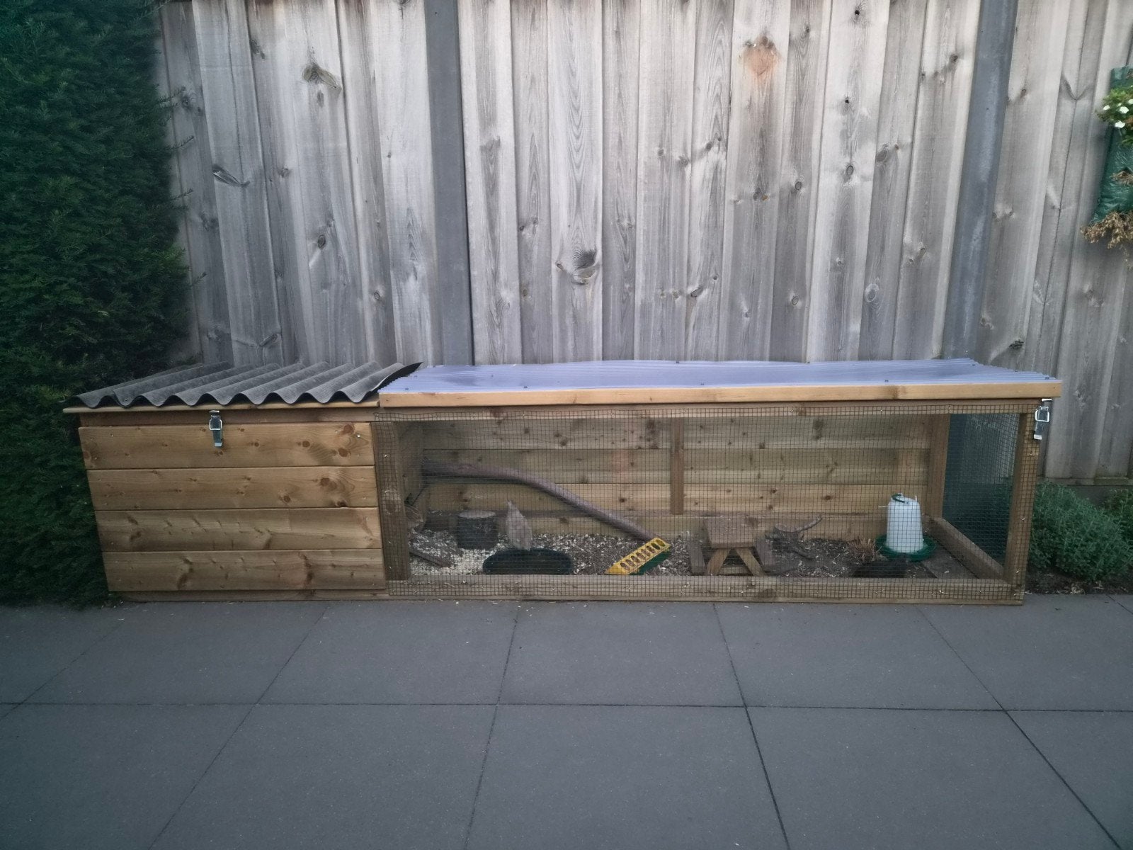 Kippenhok kwartelhok konijnenhok te koop! 288x62, Dieren en Toebehoren, Ophalen, Zo goed als nieuw, Kippenhok of Kippenren