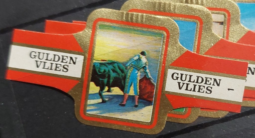 Sigarenbandjes, Ophalen of Verzenden, Gebruikt, Sigarenbandjes