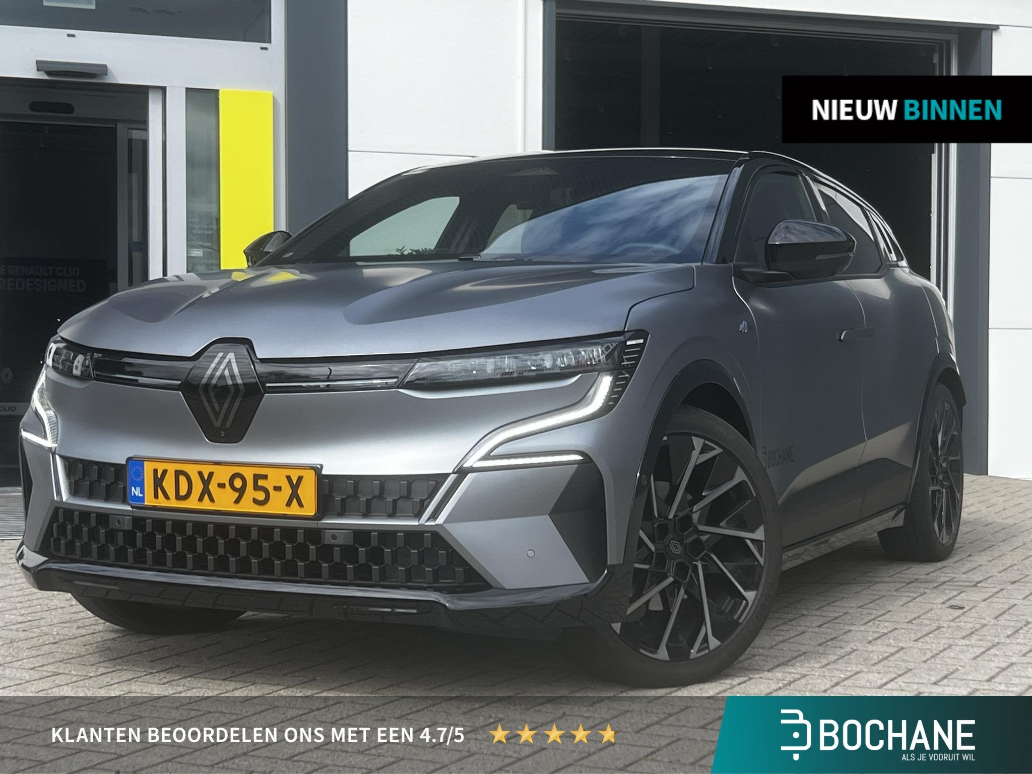 Renault Megane E-Tech Comfort Range Iconic Esprit Alpine 60, Auto's, Renault, Gebruikt, Huisgarantie, 385 min, 1619 kg