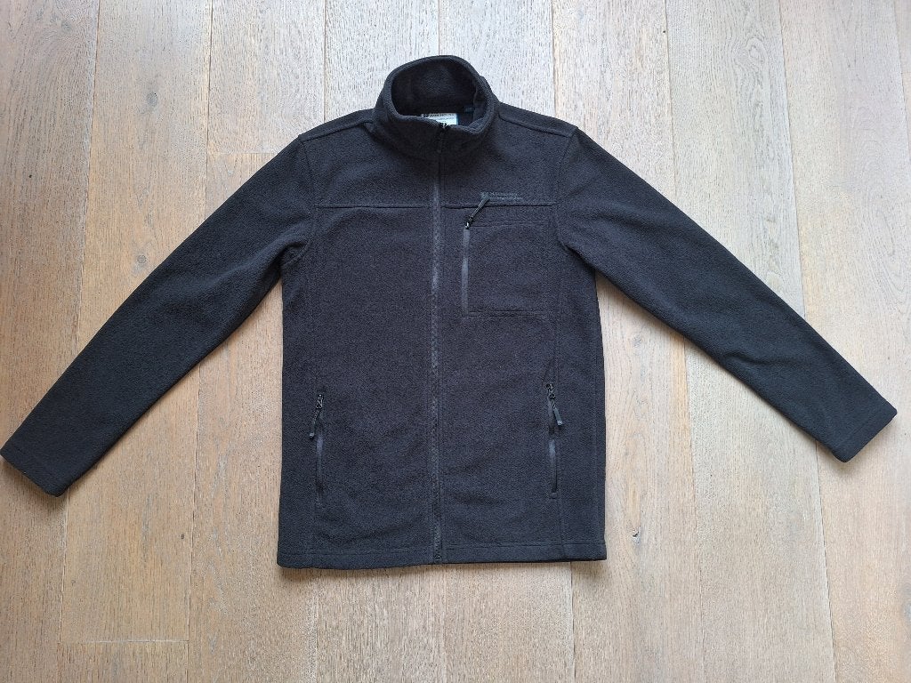 Mountain Warehouse heren fleece vest Maat XS, Zwart, Ophalen of Verzenden, Zo goed als nieuw, Maat 46 (S) of kleiner