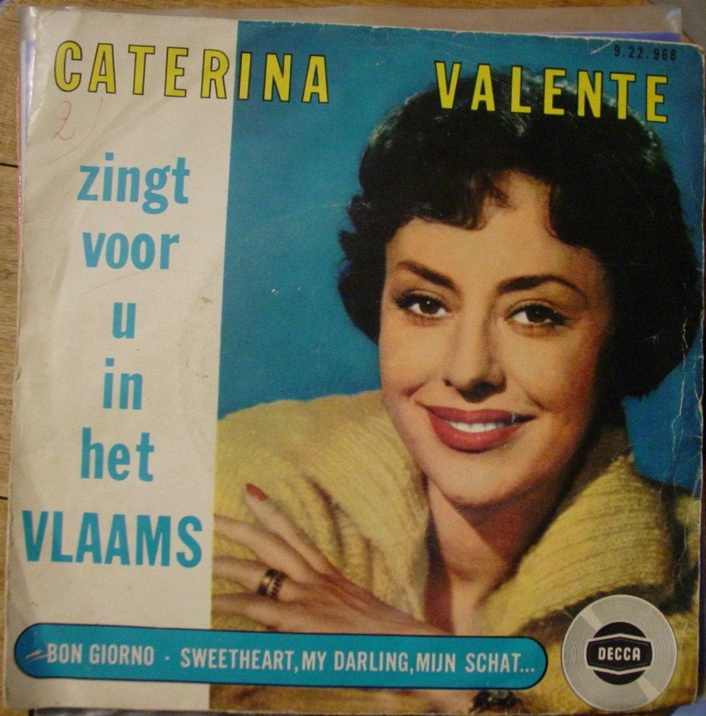 45T 7INCH VINYL SINGLE CATARINA VALENTE, Ophalen of Verzenden, Zo goed als nieuw, Pop
