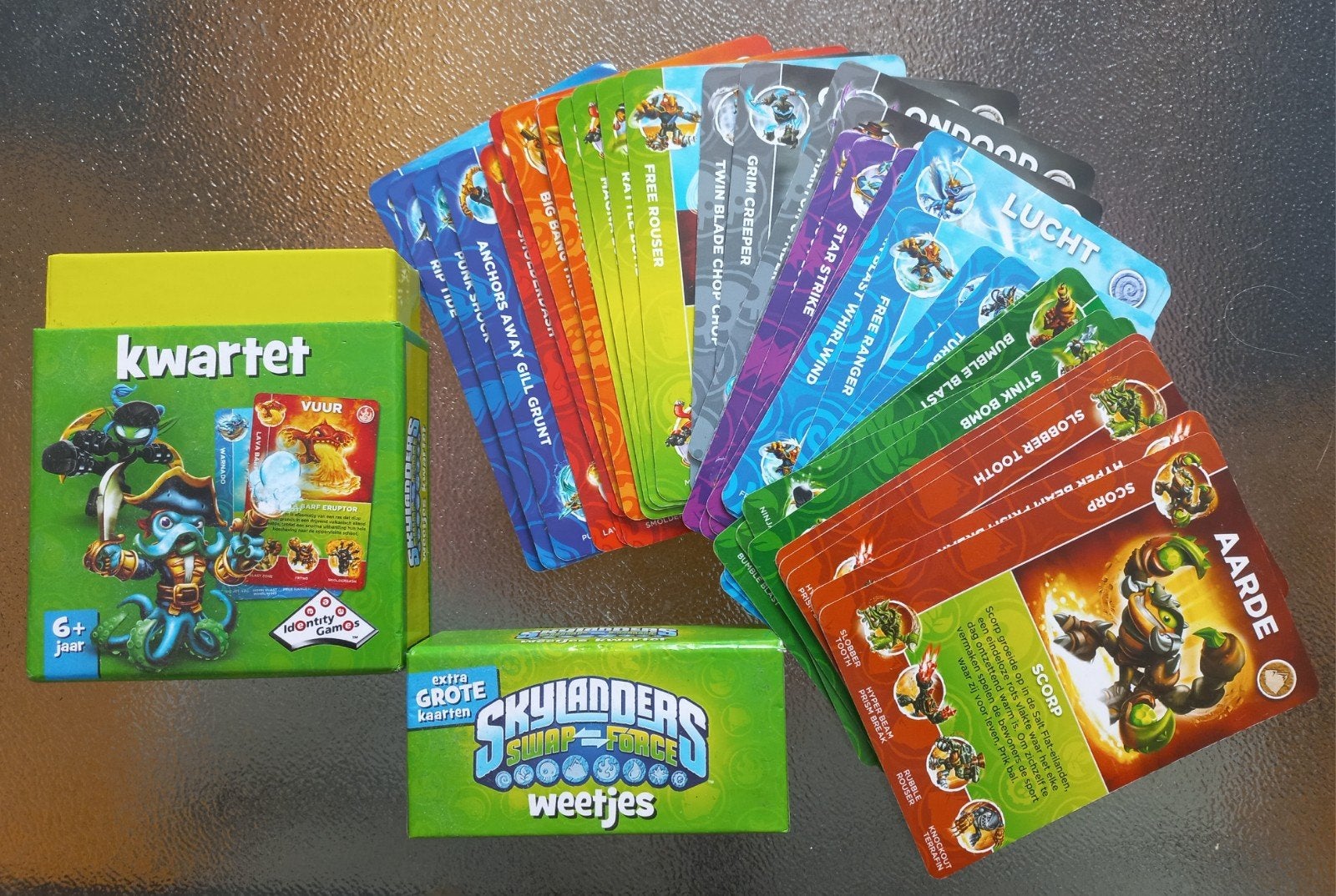 Skylanders, Ophalen, Zo goed als nieuw, Kwartet(ten)