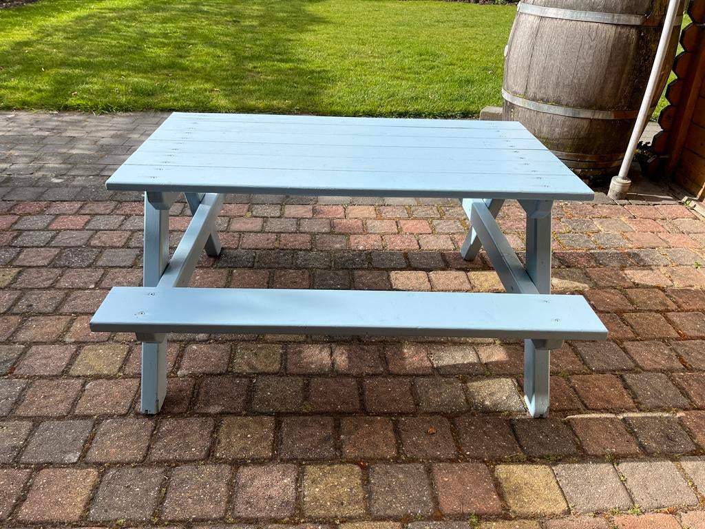 Kinder picknicktafel - 50x98x90 cm - Goede staat, Tuin en Terras, Picknicktafels, Gebruikt, Rechthoekig, Hout, Ophalen