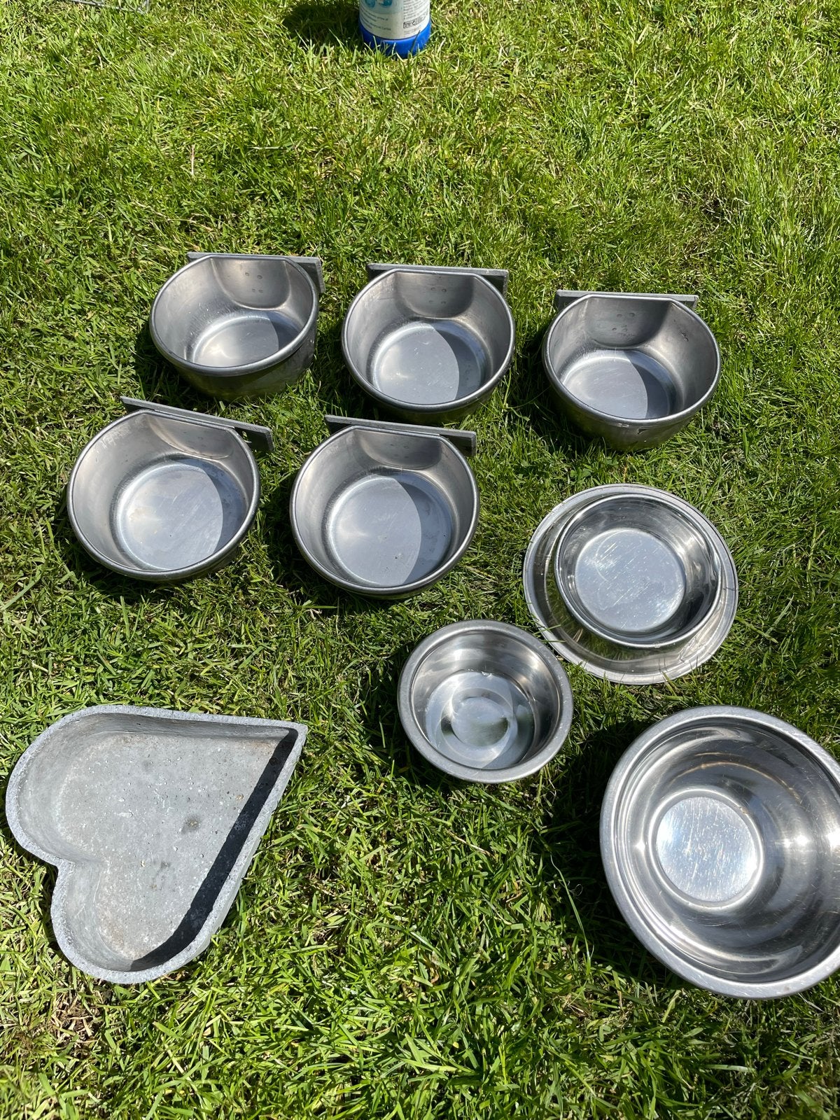 Bakjes RVS vast te schroeven, Ophalen of Verzenden, Zo goed als nieuw