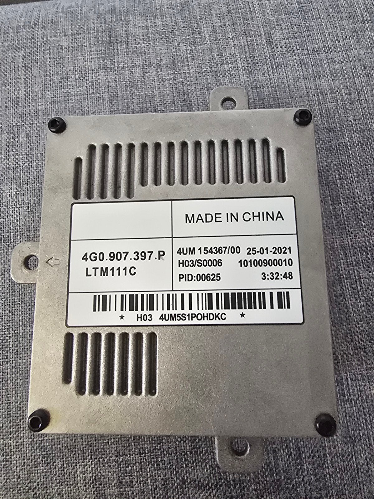 Xenon Ballast 4G0.907.397.P LTM111C Audi/VW/Skoda/Seat, Ophalen of Verzenden, Nieuw, Seat