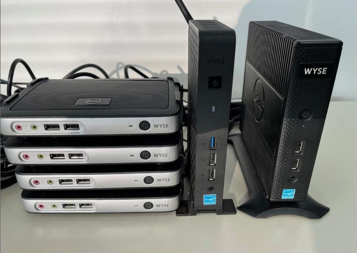 Dell Wyse thinclient diverse types incl. voedingen, Computers en Software, Desktop Pc's, Ophalen of Verzenden, Gebruikt