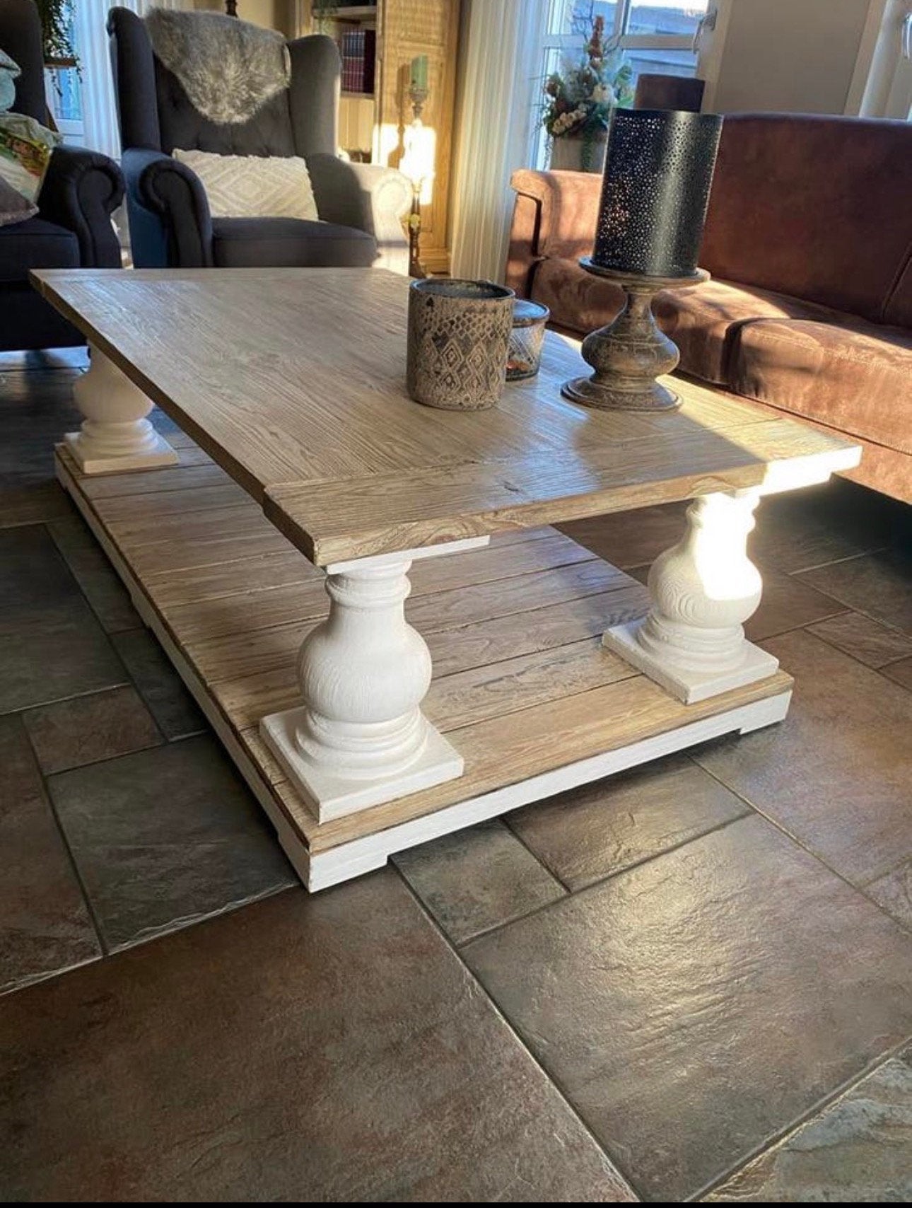 Monza Salontafel, Ophalen, 100 tot 150 cm, Teakhout, 50 tot 100 cm